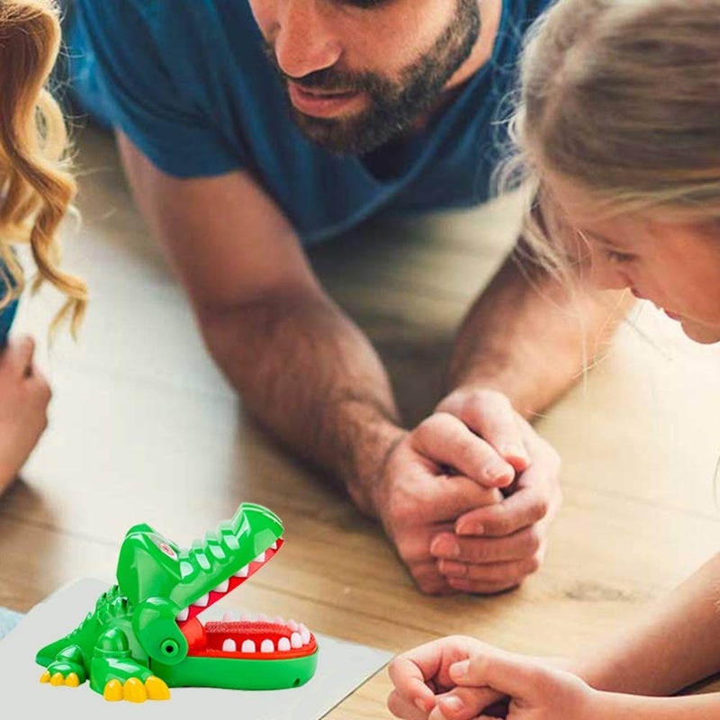 iShyan Crocodile Teeth Toys Game for Kids, Crocodile Biting Finger Dentist Games Funny Alligator Teeth Game - Image 3